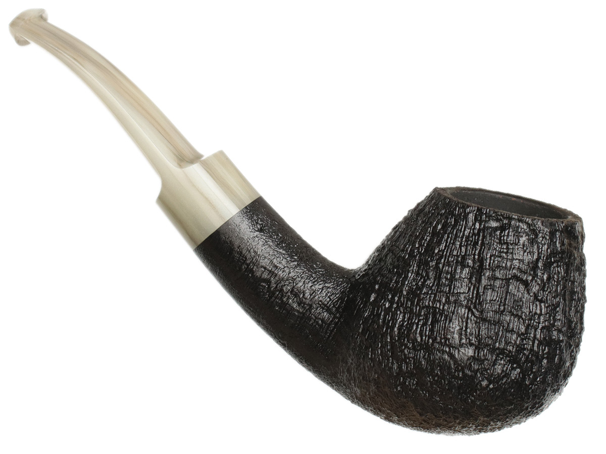 Yeti Sandblasted Bent Brandy with Bakelite (518)