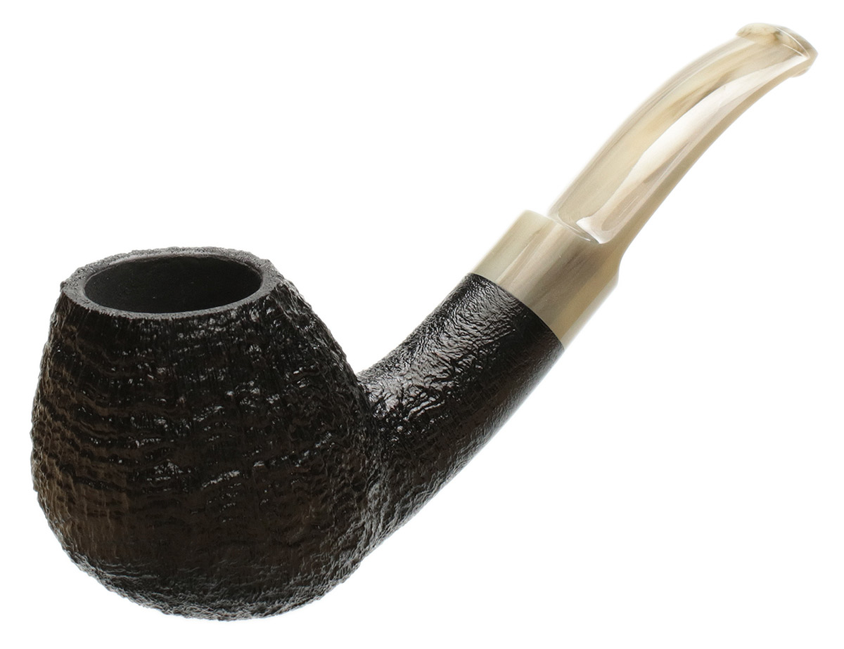Yeti Sandblasted Bent Brandy with Bakelite (518)