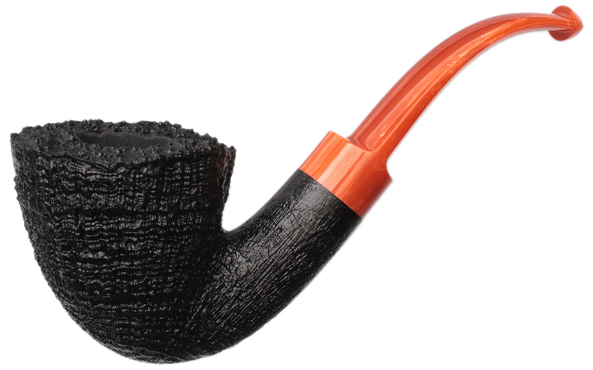 Yeti Sandblasted Bent Dublin with Bakelite (581)