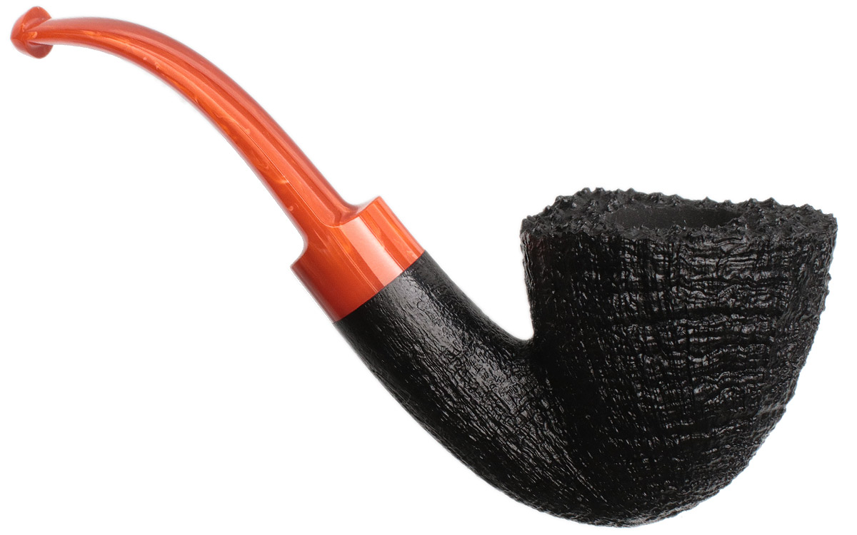 Yeti Sandblasted Bent Dublin with Bakelite (581)