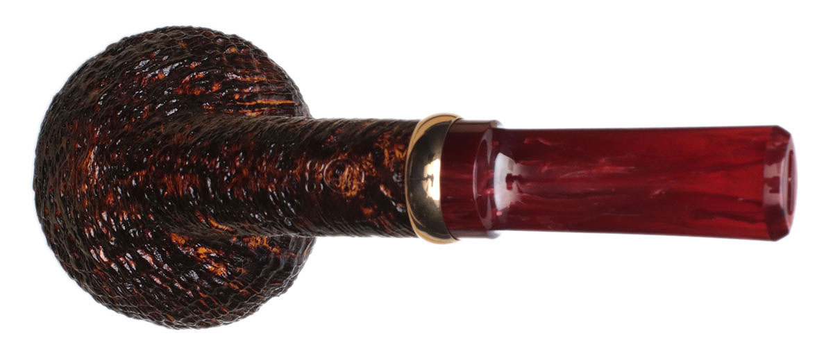 Yeti Sandblasted Tomato with Bakelite and Brass (616)