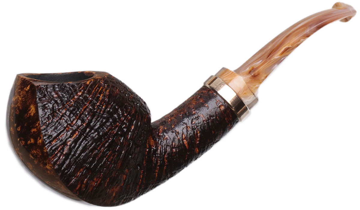 Yeti Partially Sandblasted Cobra with Bronze and Bakelite (645)