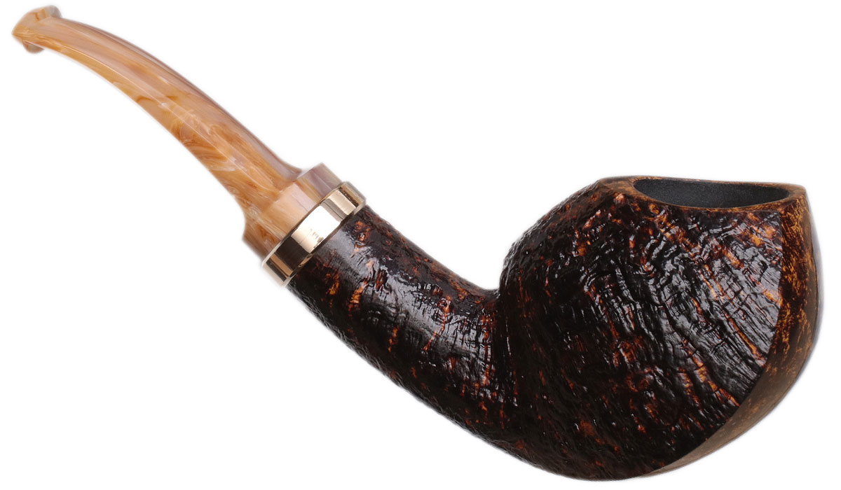 Yeti Partially Sandblasted Cobra with Bronze and Bakelite (645)