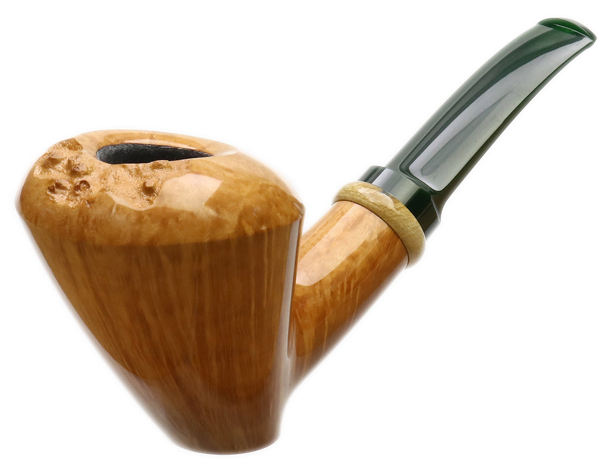 Yeti Smooth Bent Dublin Sitter with Bakelite and Mammoth (755)