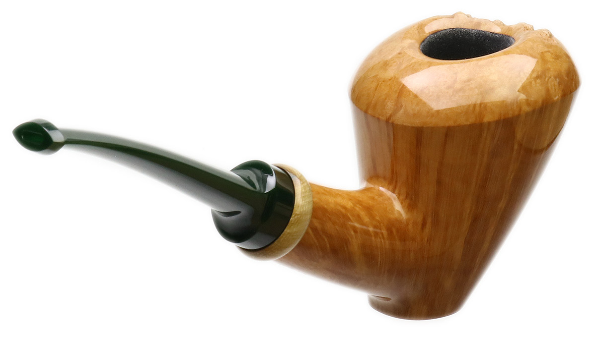 Yeti Smooth Bent Dublin Sitter with Bakelite and Mammoth (755)