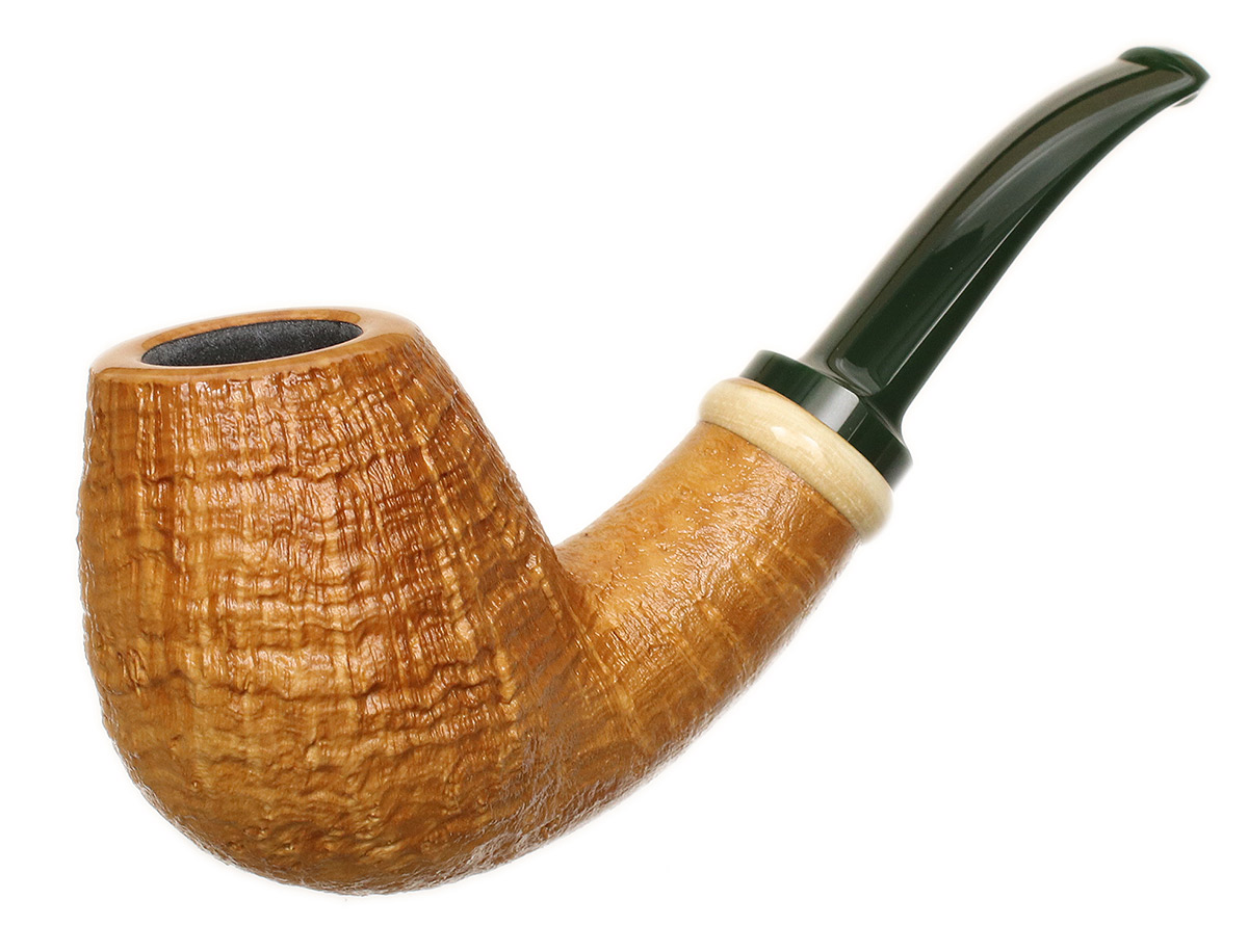 Yeti Sandblasted Bent Brandy with Bakelite and Mammoth (764)