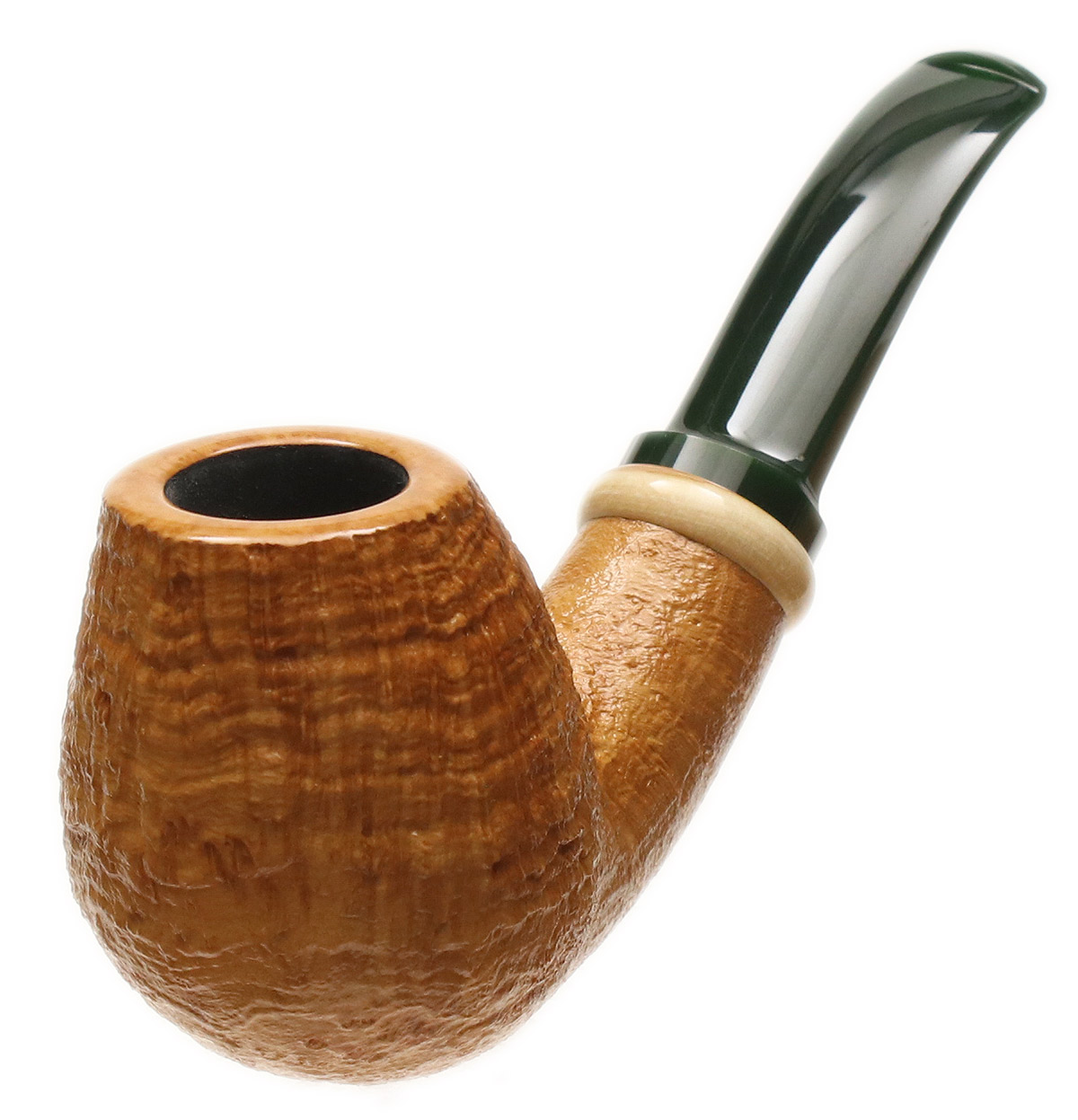 Yeti Sandblasted Bent Brandy with Bakelite and Mammoth (764)