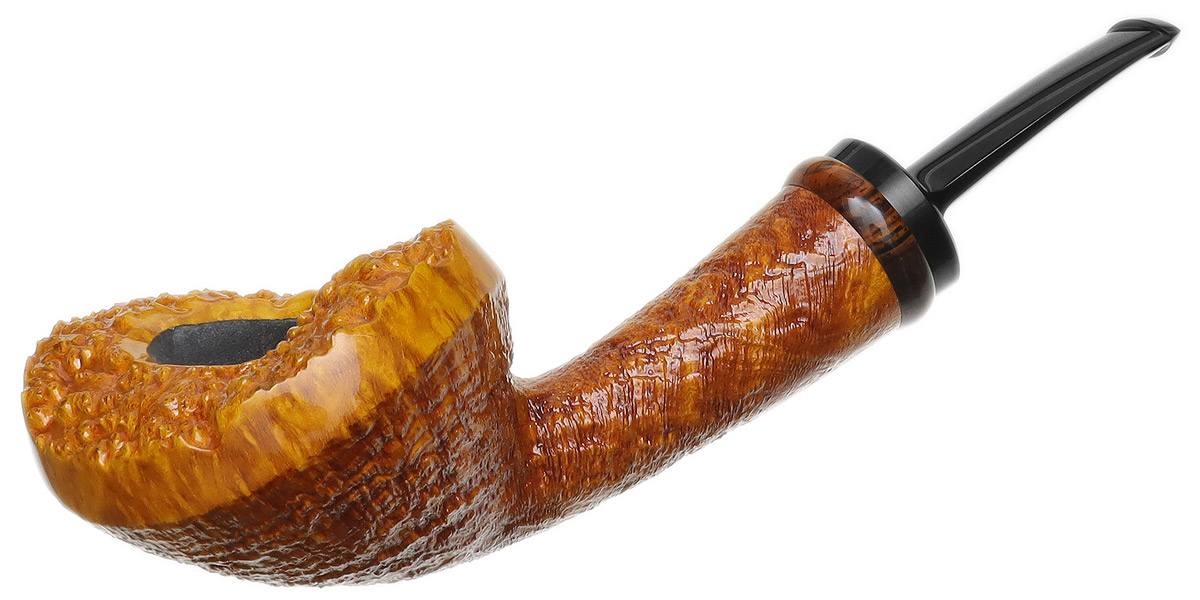 Yeti Sandblasted Bent Dublin with Cocobolo (856)