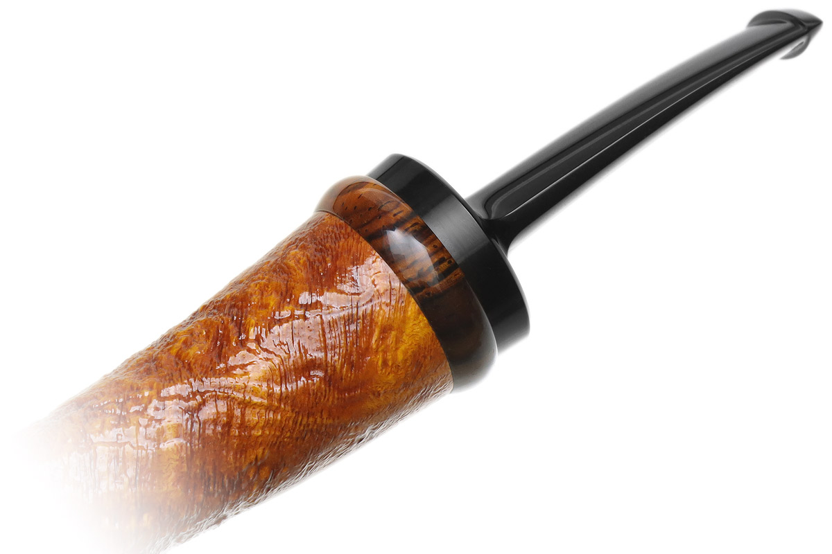 Yeti Sandblasted Bent Dublin with Cocobolo (856)