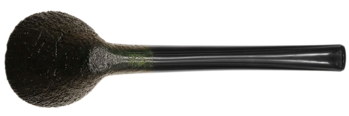 Yeti Serpentine Green Sandblasted Bent Dublin Churchwarden (976)