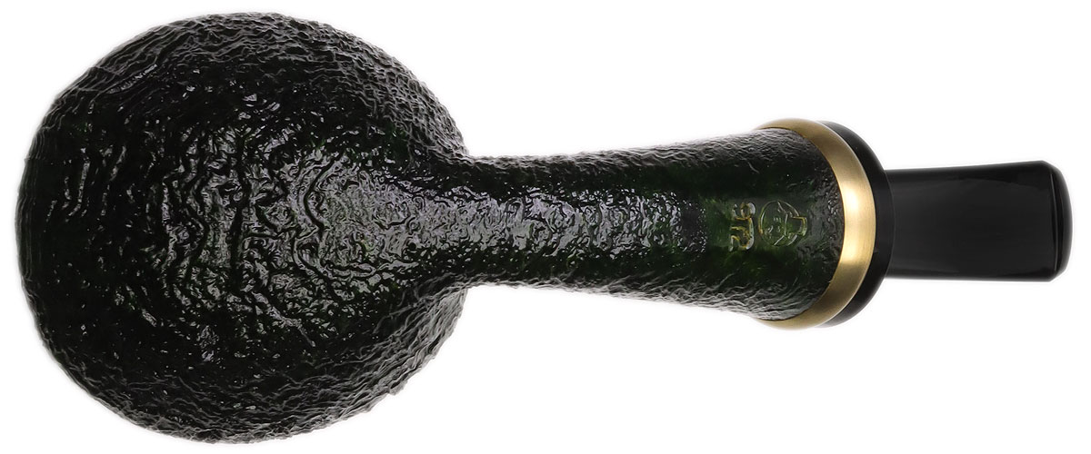 Yeti Serpentine Green Sandblasted Acorn with Brass (972)