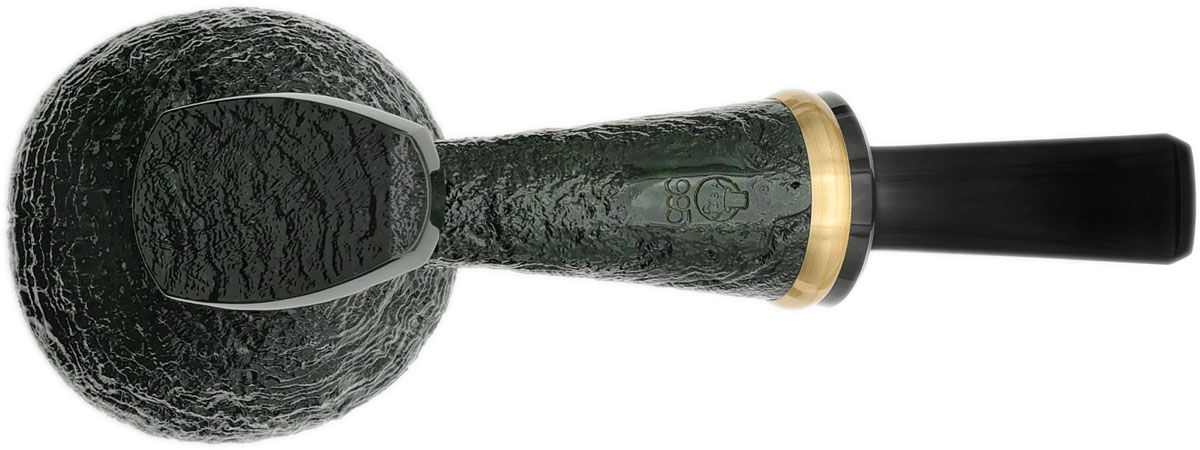 Yeti Serpentine Green Sandblasted Statuesque Strawberry with Brass (995)