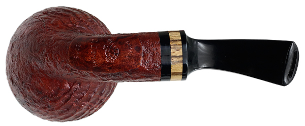 Sergey Dyomin Sandblasted Asymmetric Bent Apple with Zebrawood