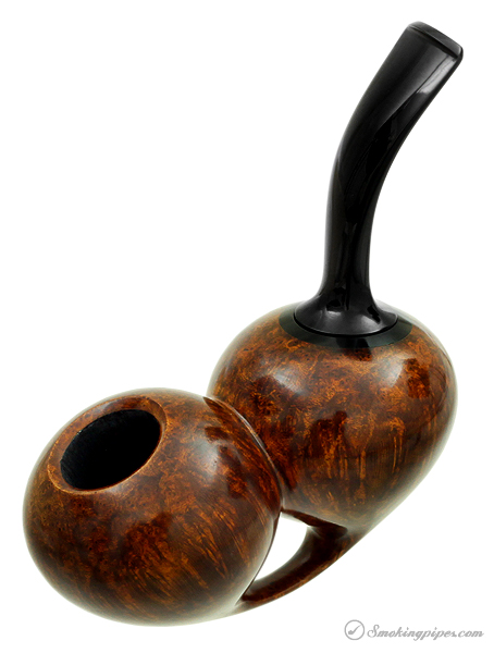 Sam Cui Smooth Reverse Calabash Double Acorn