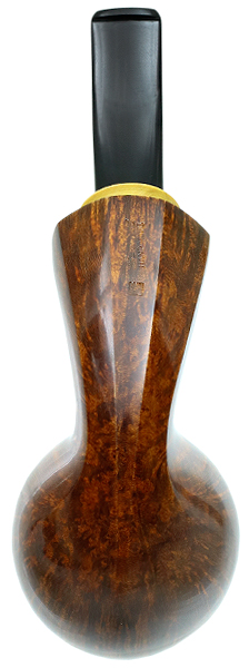 Sam Cui Smooth Reverse Calabash Bent Apple with Boxwood