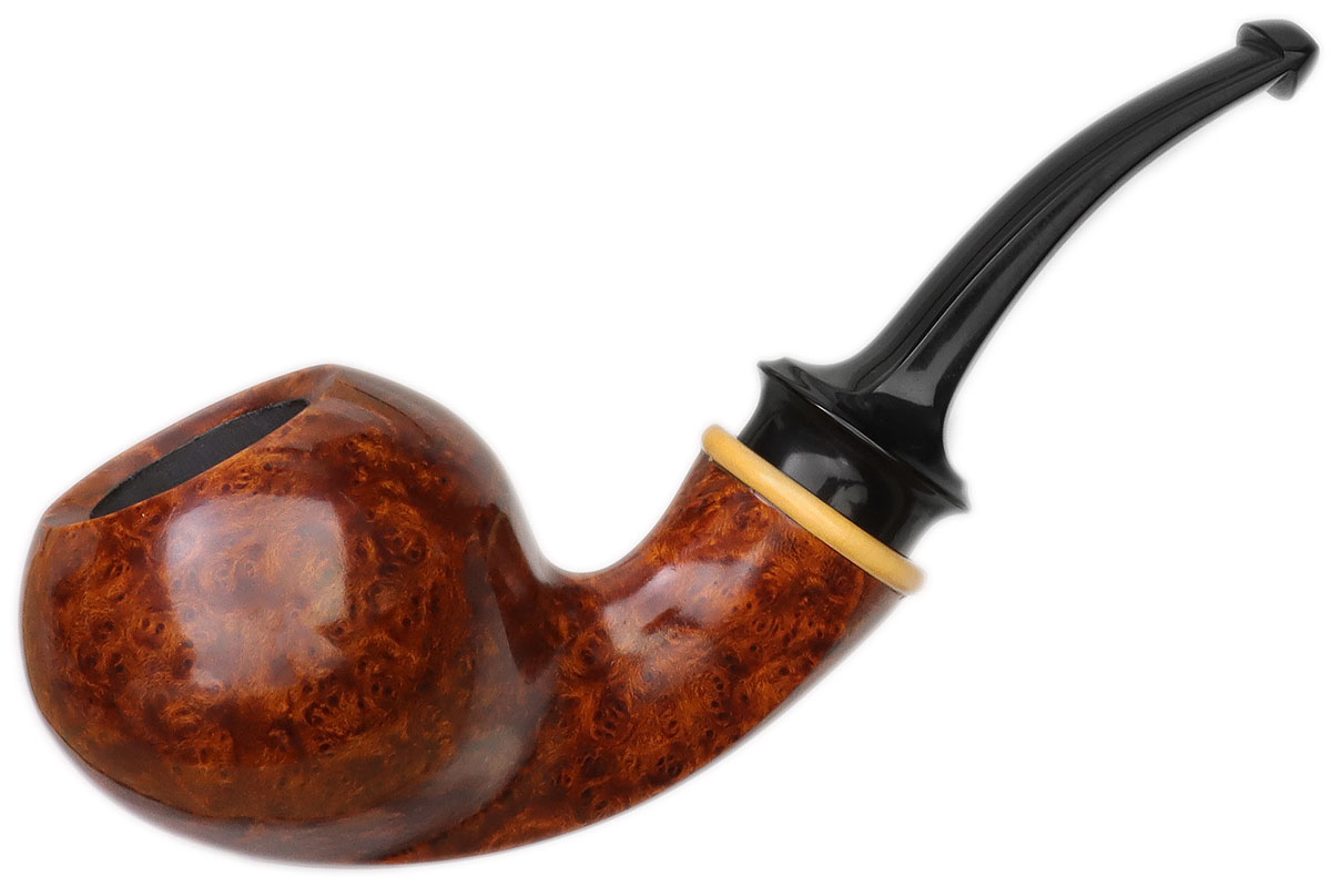Smooth Acorn with Boxwood (2024) Tobacco Pipe