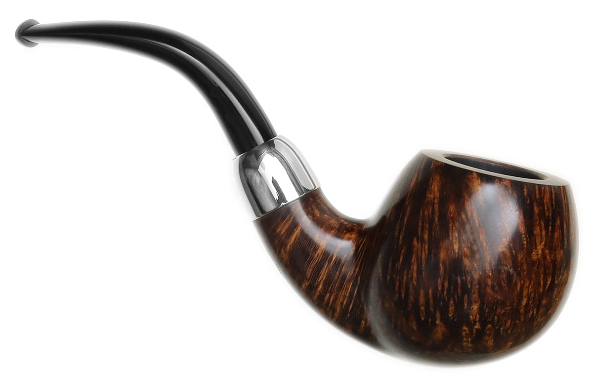 Martelo Smooth Bent Apple with Silver