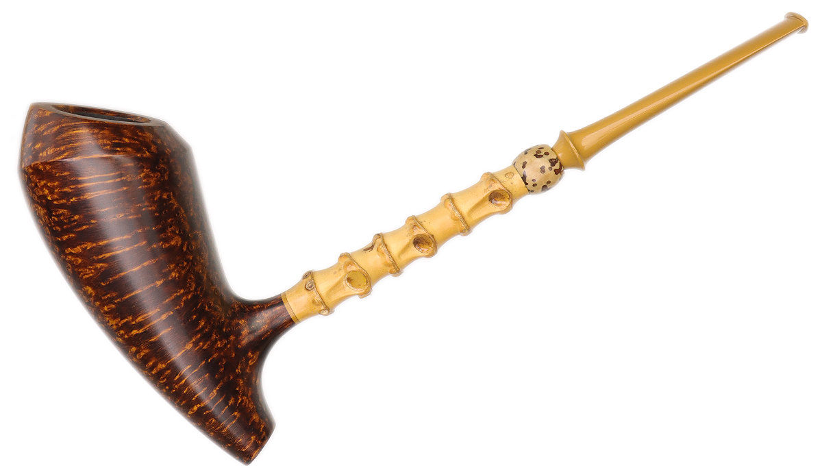 marTelo Smooth Jatobá with Bamboo and Jupati | 10th Annual Global Pipe Making Exposition | Daily Reader