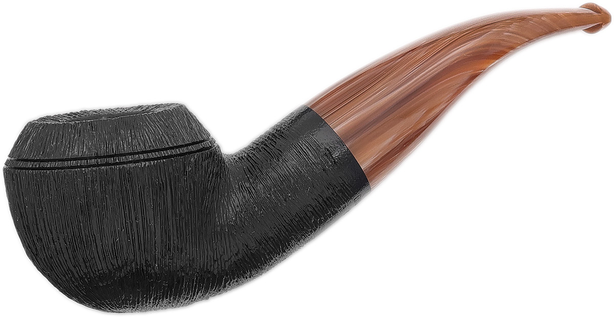 BriarWorks Classic Dark Rusticated with Coffee Stem (C111)