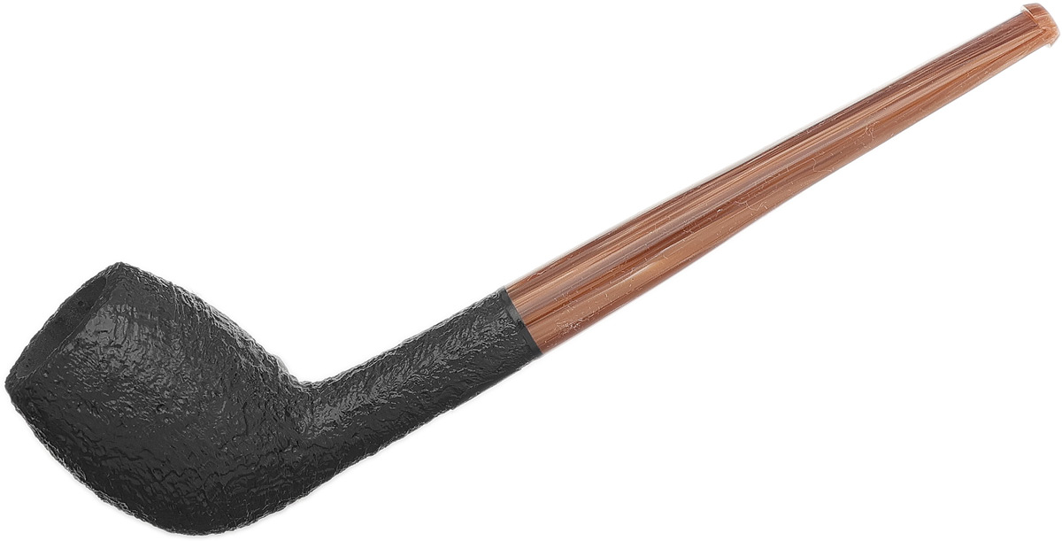 BriarWorks Classic Dark Sandblasted with Coffee Stem (C142)