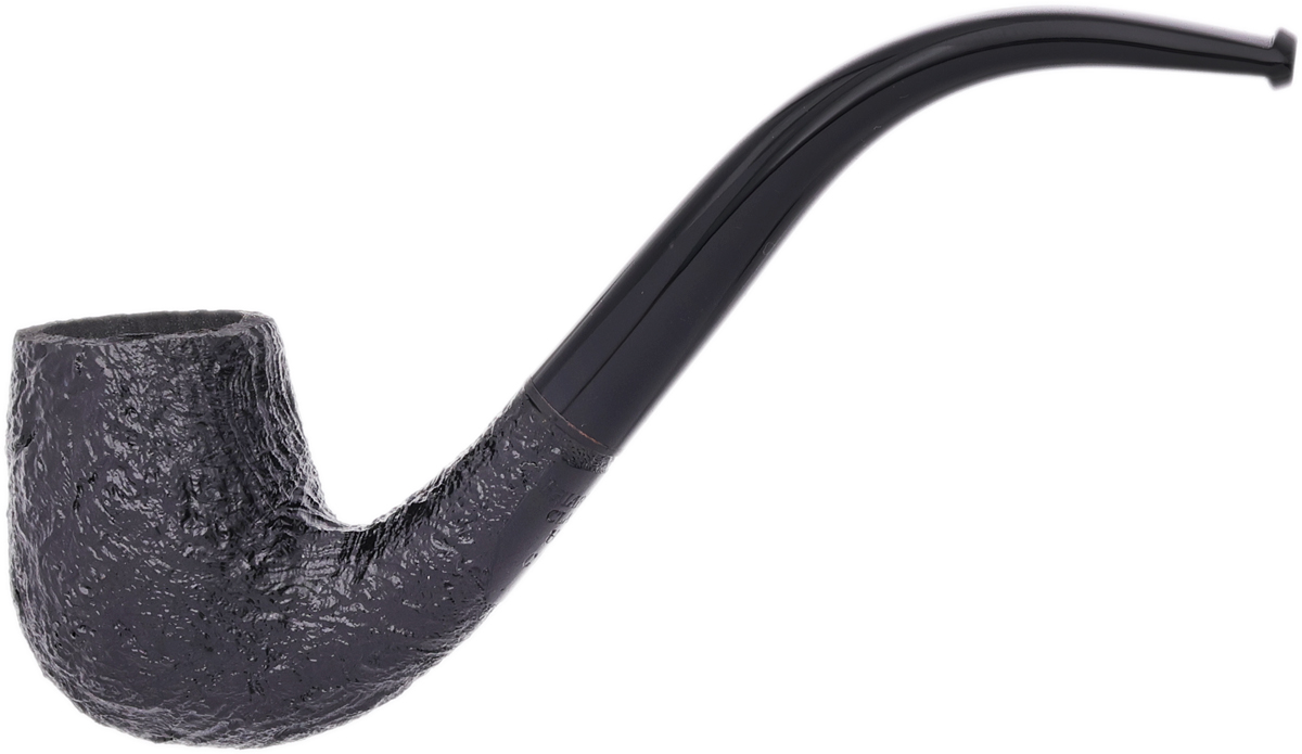 BriarWorks Classic Dark Sandblasted with Tortoise Stem (C13)