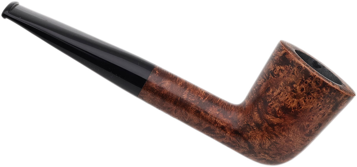 BriarWorks Classic Dark Smooth with Black Stem (C61)