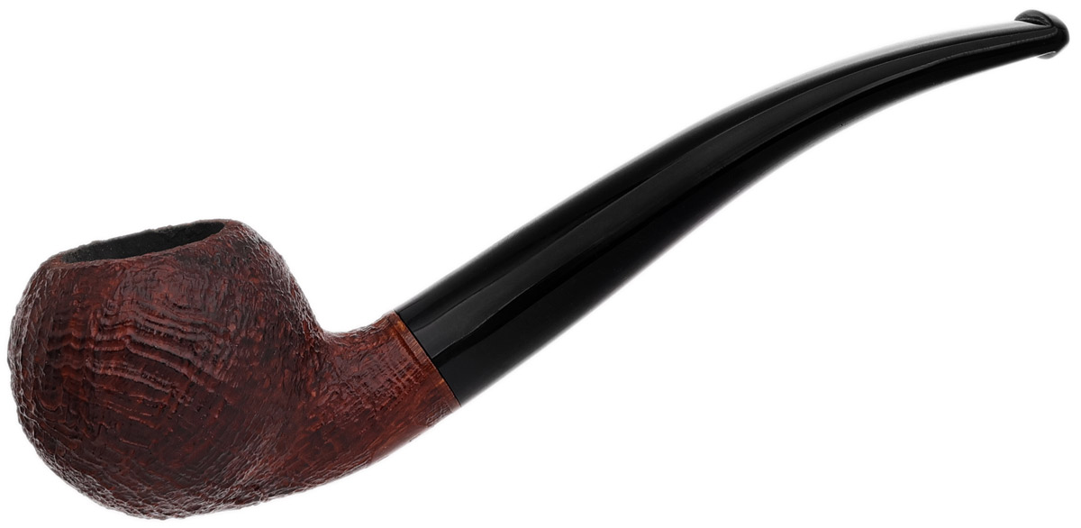 BriarWorks Original Brown Sandblasted with Black Stem (OR01L)