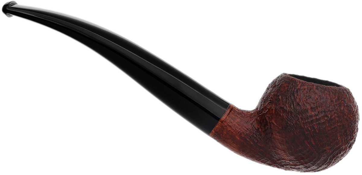 BriarWorks Original Brown Sandblasted with Black Stem (OR01L)
