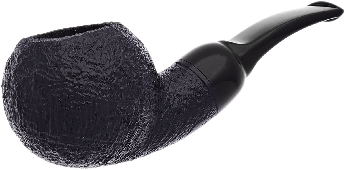 Original Dark Sandblasted with Black Stem (OR01) Tobacco Pipe