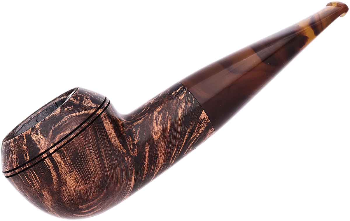 石楠工坊 Classic Dark 光面 with Tortoise Stem (C52) 牛头斗