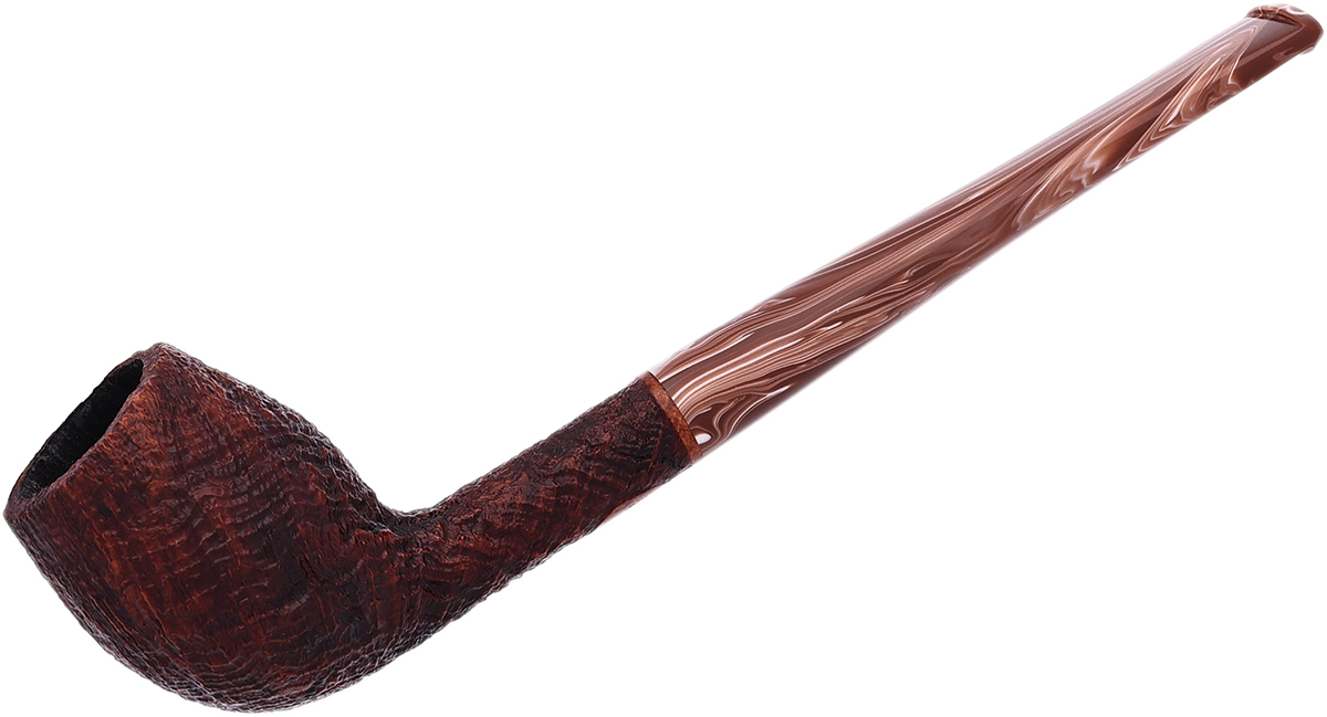 BriarWorks Classic Brown Sandblasted with Coffee Stem (C142)