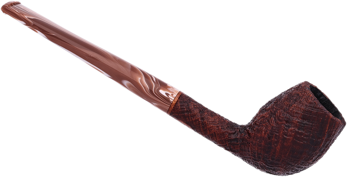 BriarWorks Classic Brown Sandblasted with Coffee Stem (C142)