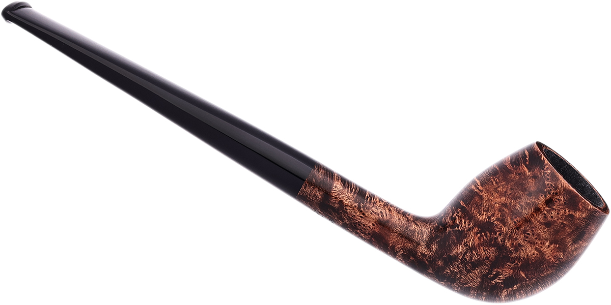 BriarWorks Classic Dark Smooth with Black Stem (C142)
