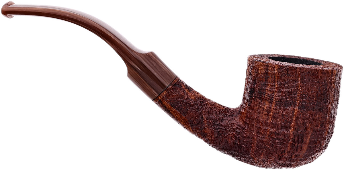 BriarWorks Classic Brown Sandblasted with Coffee Stem (C131)