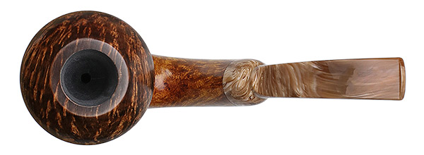 BriarWorks Signature Light Smooth Magnetic Calabash with Dark Smooth Cap