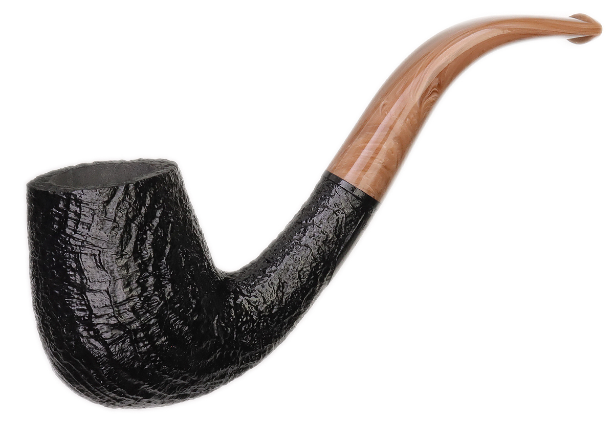BriarWorks Classic Dark Sandblasted with Coffee Stem (C12)