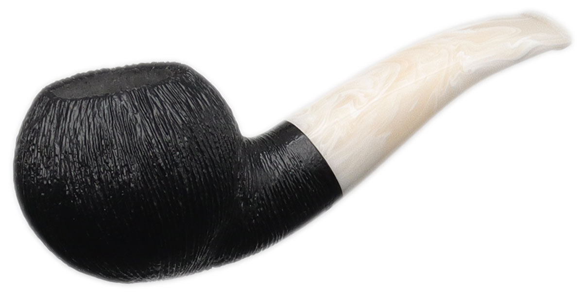 BriarWorks Original Dark Rusticated with White Stem (OR01)