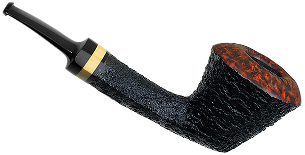Li Zhesong Partially Sandblasted Bent Dublin with Boxwood