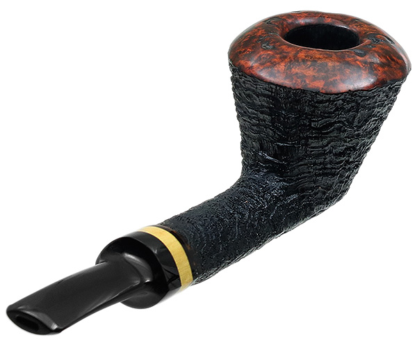 Li Zhesong Partially Sandblasted Bent Dublin with Boxwood