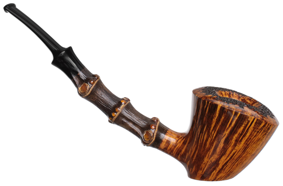 Li Zhesong Smooth Bent Dublin Sitter with Bamboo (2028)