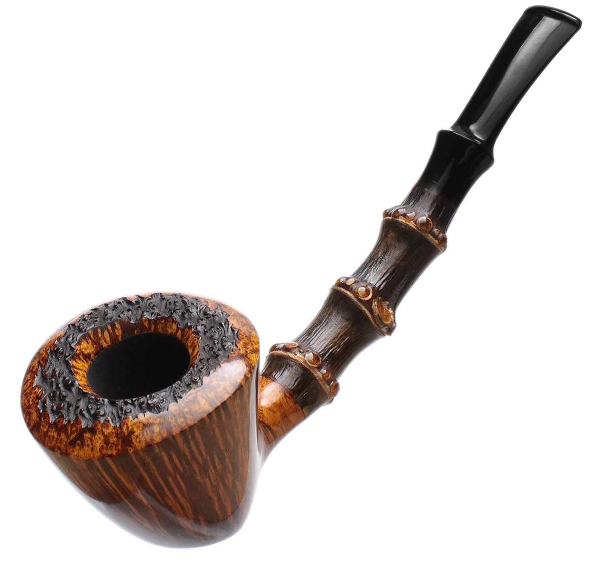Li Zhesong Smooth Bent Dublin Sitter with Bamboo (2028)