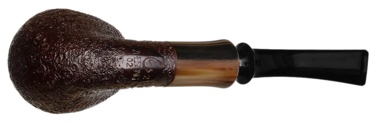 Li Zhesong Sandblasted Bent Billiard with Horn (2102)