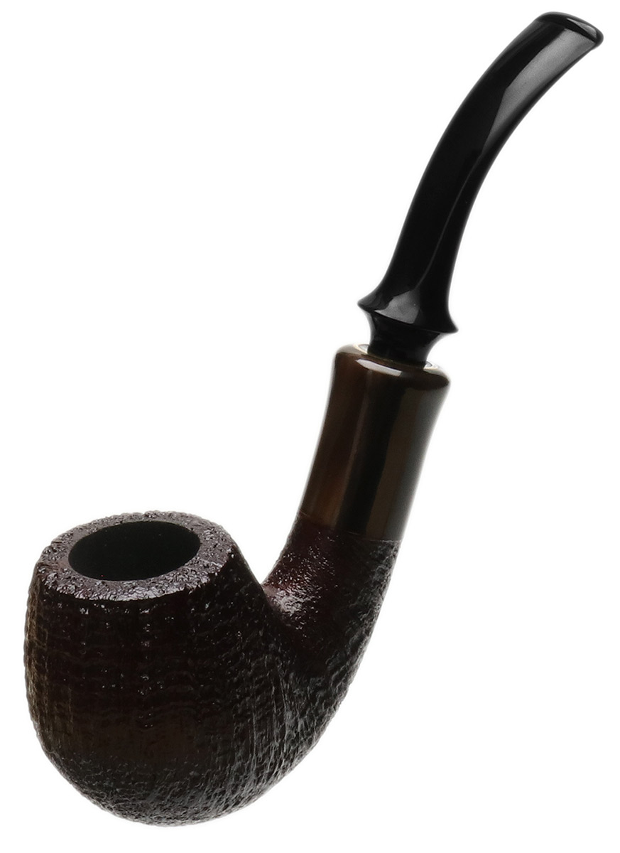 Li Zhesong Sandblasted Bent Billiard with Horn (2102)