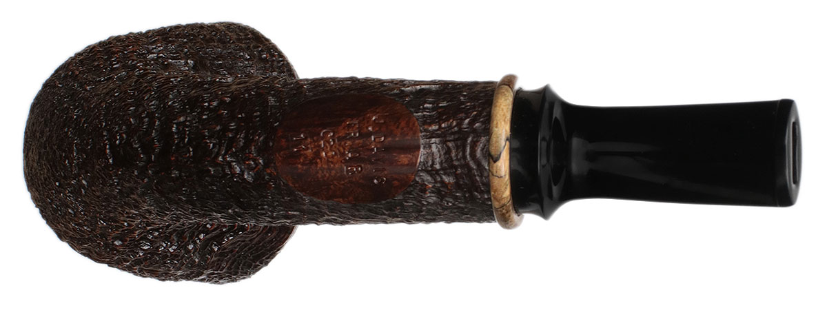 Jody Davis Sandblasted Calabash with Spalted Tamarind (Friar) (C20) (11)