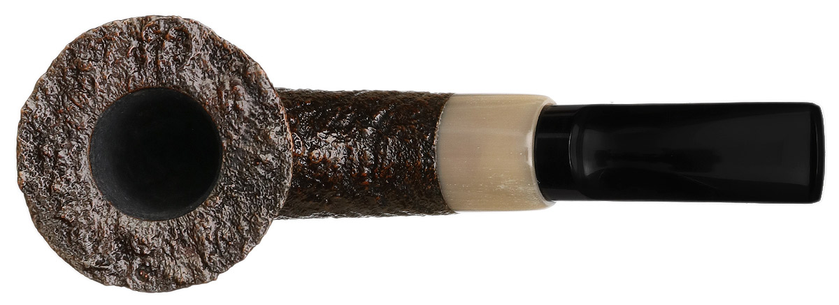 Jody Davis Sandblasted Bent Dublin with Ox Horn (Friar) (C20) (30)