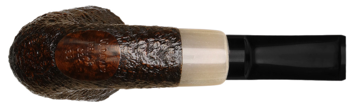 Jody Davis Sandblasted Bent Dublin with Ox Horn (Friar) (C20) (30)