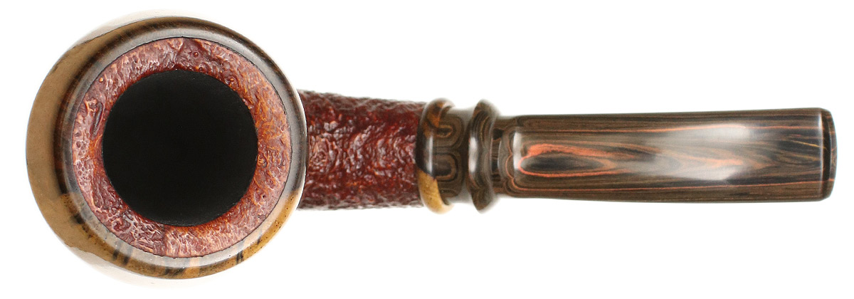 Jody Davis Partially Sandblasted Faux Calabash with Cocobolo (Friar) (A22) (48)