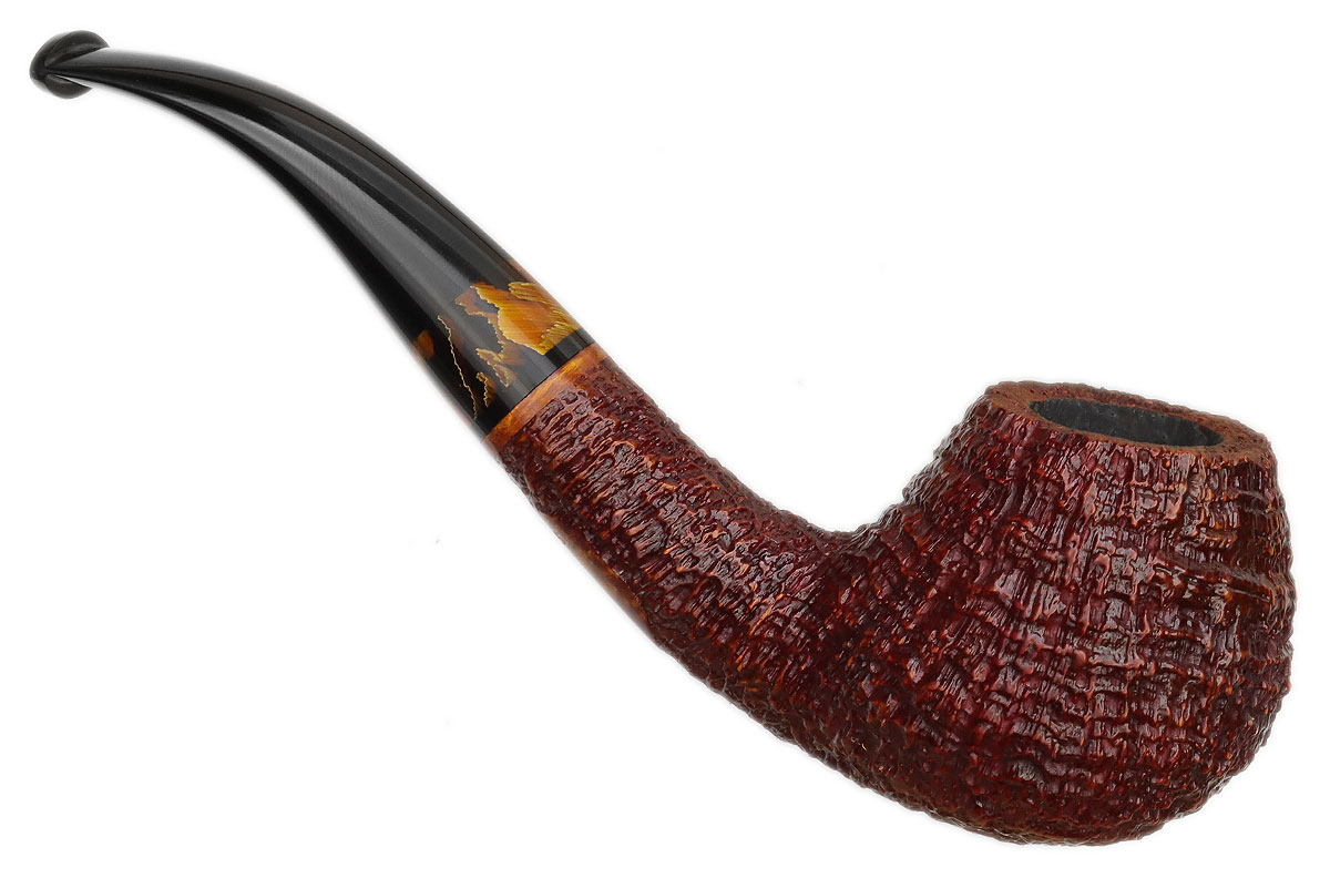 Jody Davis Sandblasted Bent Apple with Polymerized Corn Leaves (A23) (12)