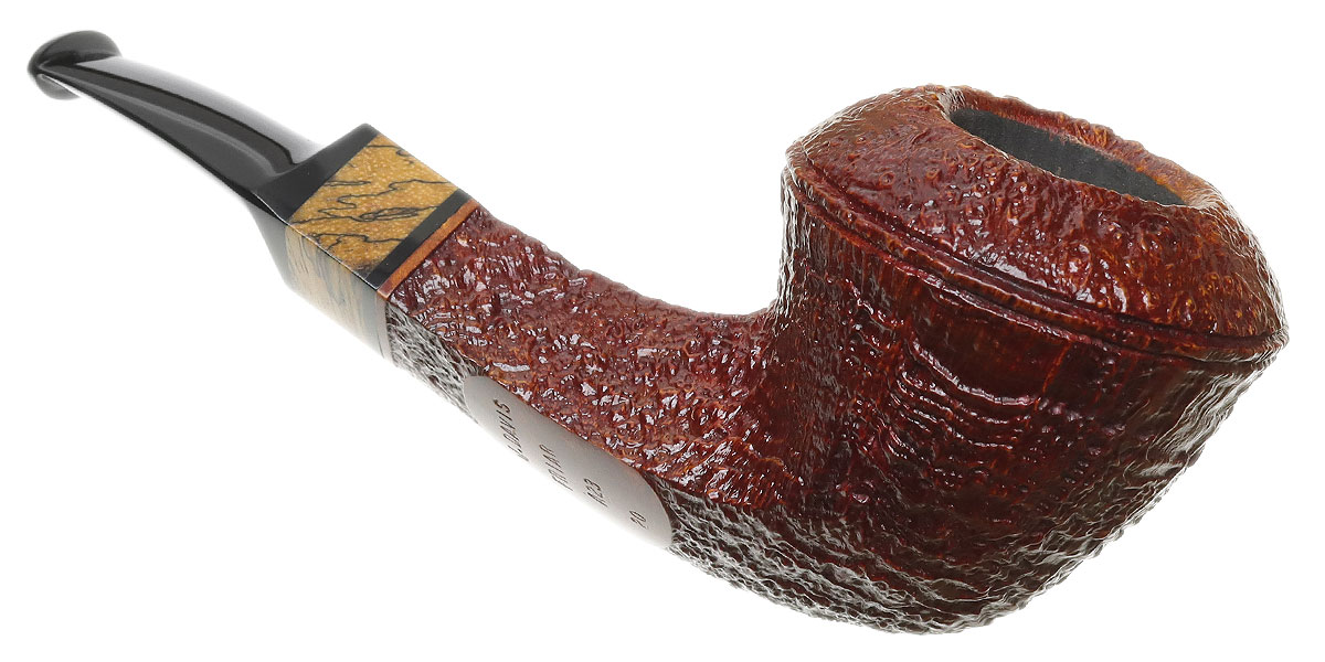 Jody Davis Sandblasted Bent Bulldog with Spalted Tamarind (A23) (20)