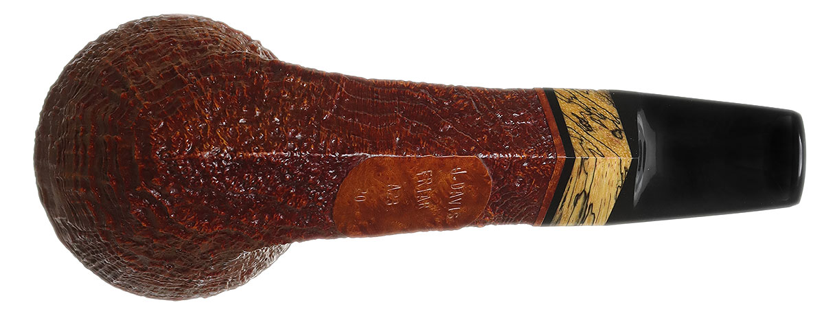 Jody Davis Sandblasted Bent Bulldog with Spalted Tamarind (A23) (20)